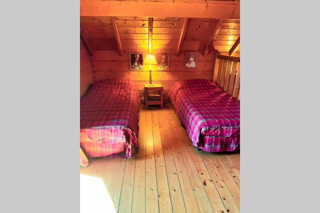 Maison De Bois Finlandaise Au Pied Des Pistes Bolquere Pyrenees 2000 Eksteriør billede